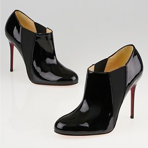 Christian Louboutin Patent Leather Ankle boots - New Size 37.5.